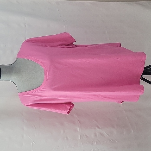 Ava & Viv Green & Pink T-Shirts with Round Neck & Loose Fit, Size: 3X - Picture 8 of 12